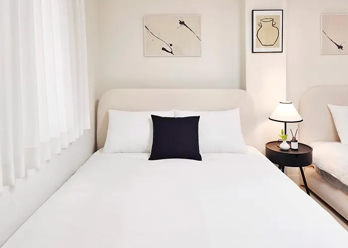 Apartment Cozy Gangnam Style Trip, 3min To Subway, Calm & Chic Seoul